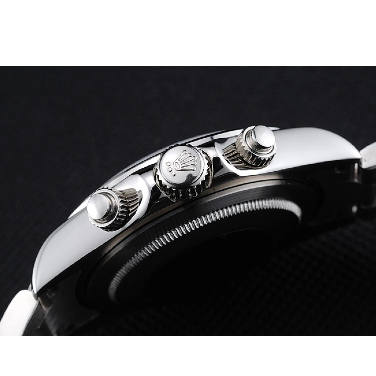 Aaa fake watches Cosmograph Bezel Dial Steel White Stainless Daytona Rolex White 1454242 0716